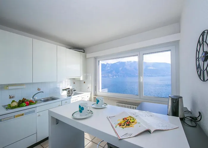 Apartament Lake View 2 Bedroom In Porto Ronco - Happy Rentals Ronco sopra Ascona